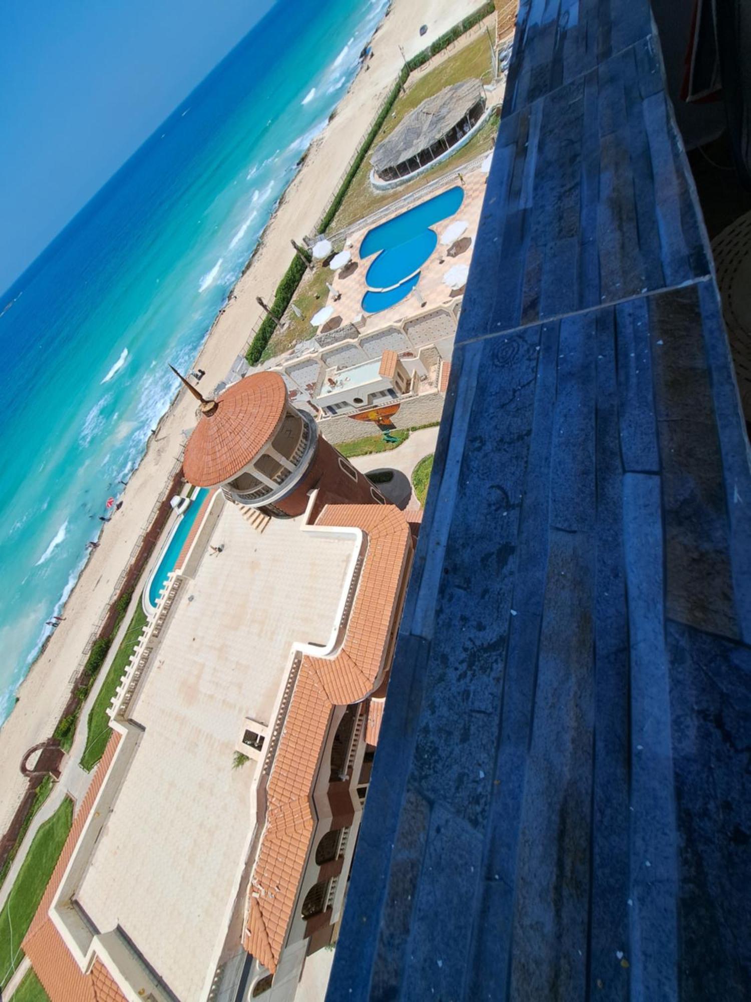 Panorama Apartment With A Charming Sea View Near Alexandria And Burg Elarab Intl Airport With Free Wifi شقة باطلالة ساحرة على البحر اول الساحل الشمالي ภายนอก รูปภาพ