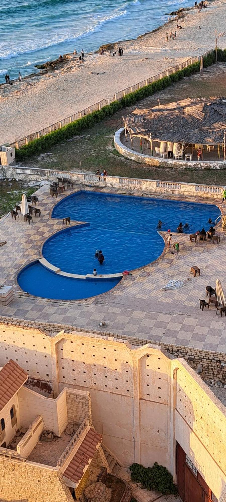 Panorama Apartment With A Charming Sea View Near Alexandria And Burg Elarab Intl Airport With Free Wifi شقة باطلالة ساحرة على البحر اول الساحل الشمالي ภายนอก รูปภาพ