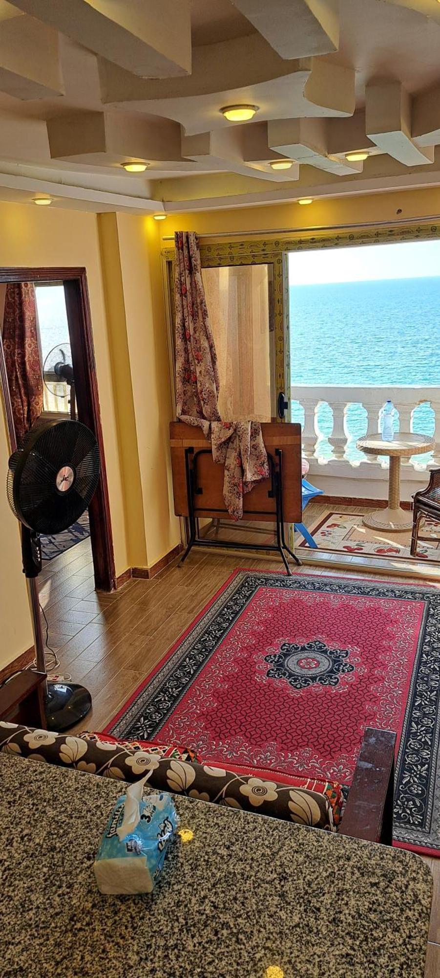 Panorama Apartment With A Charming Sea View Near Alexandria And Burg Elarab Intl Airport With Free Wifi شقة باطلالة ساحرة على البحر اول الساحل الشمالي ภายนอก รูปภาพ